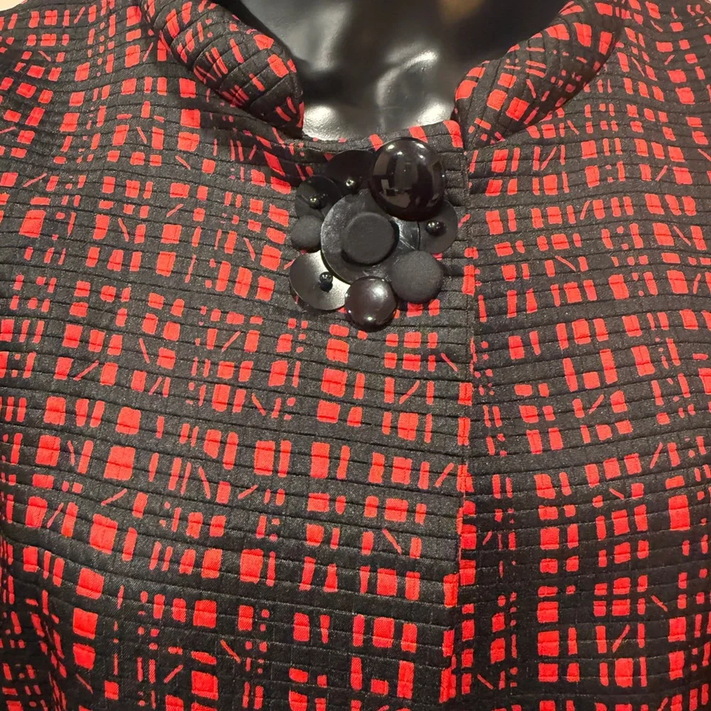Ruby Rd. Red and Black Checkered Jacket - Picture 2 of 5
